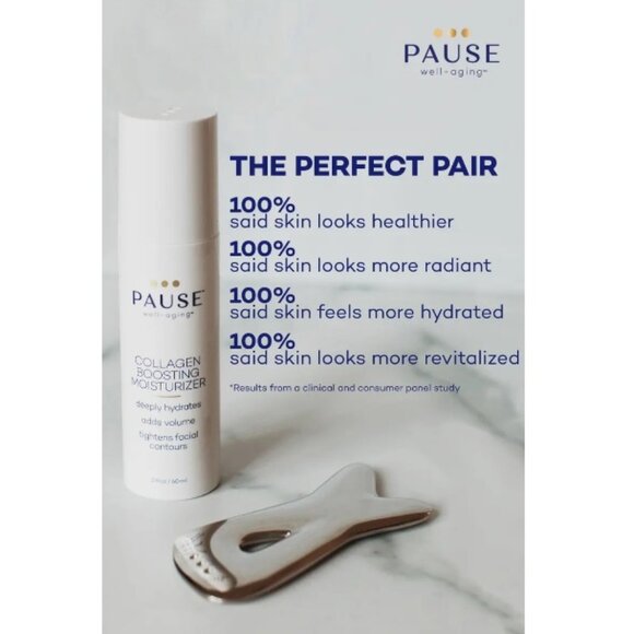 Pause well-aging Collagen Boosting Moisturizer, Collagen, Wrinkle, NEW -Mini 5ml - Picture 5 of 9